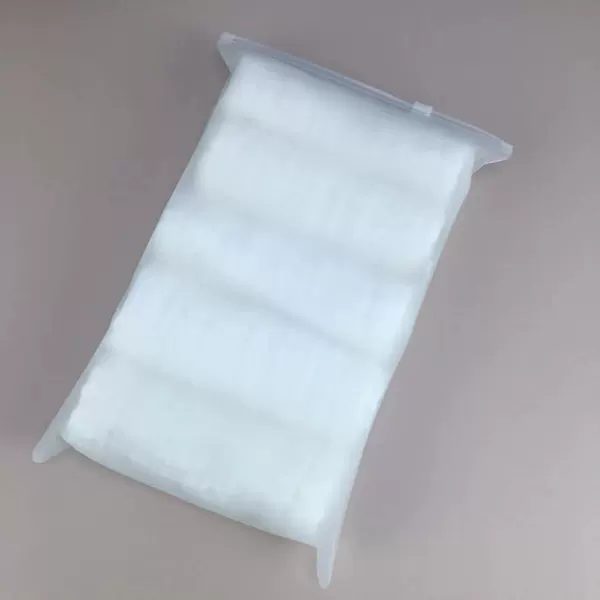(Pure White) 5 matte bags