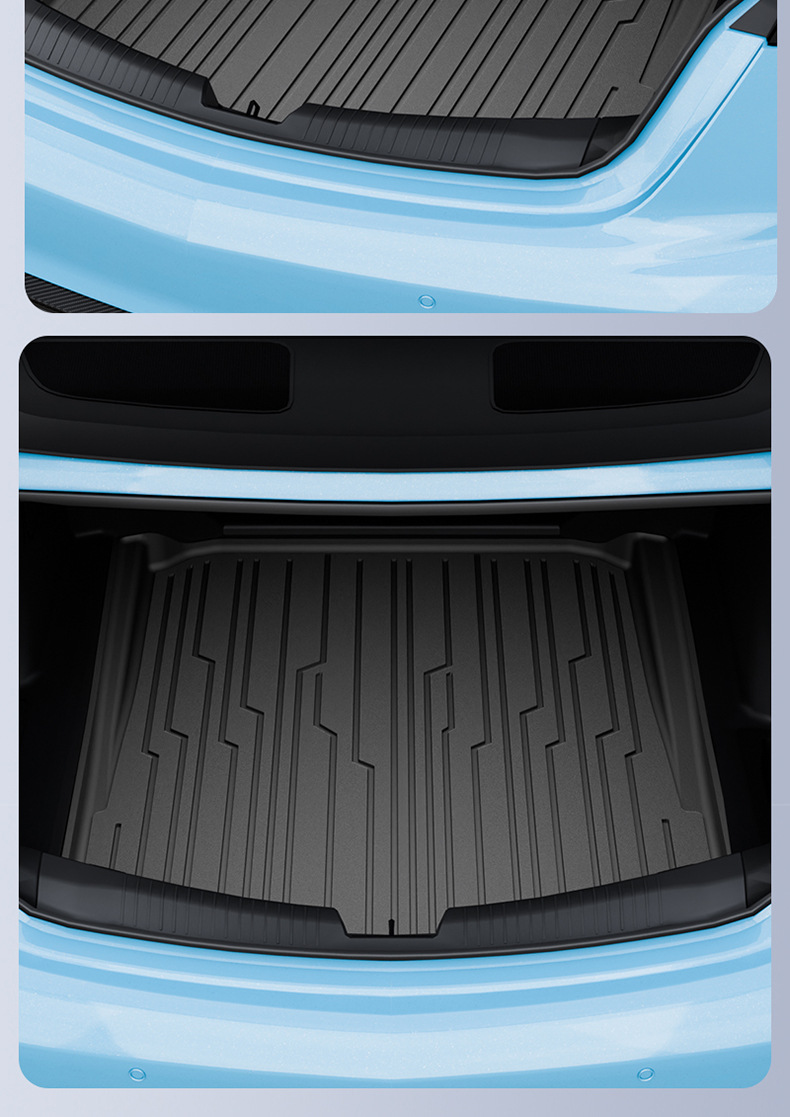 Suitable for Cadillac Ct5 Xt5, All-Weather Tpe Car Trunk Mat, Car Accessories