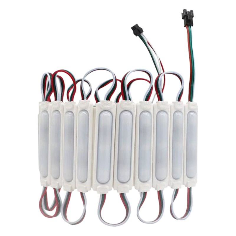 ИУ 5050RGB полноцветный модуль светодиодный инъекции водонепроницаемый выделить светодиодный рекламный знак модуль заводской розетки