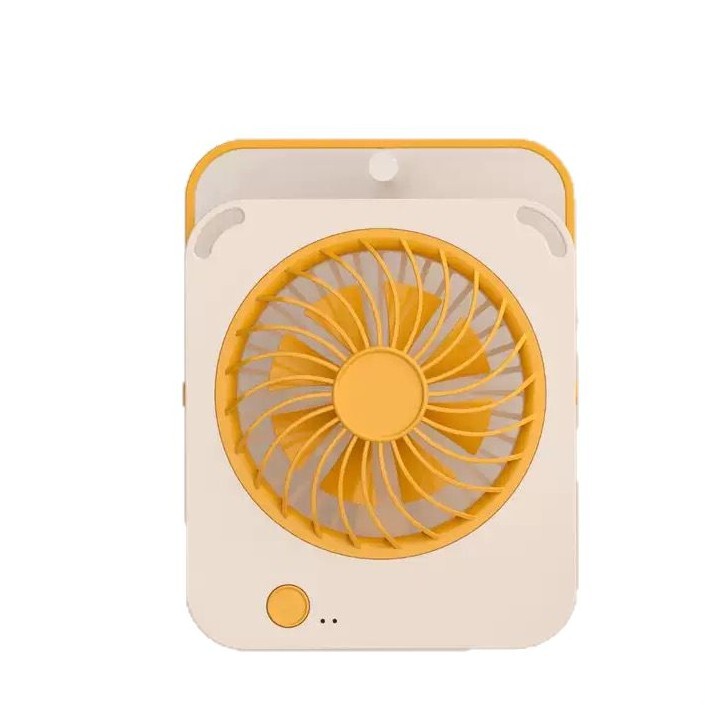 USB充電式超薄型デスクトップファン180 ° オフィス、家庭、屋外寮用のポータブル静音小型ファンを調整します。|undefined
