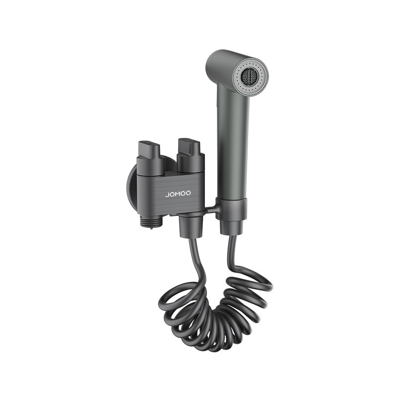 Jomoo アングルバルブ銅合金 1 入力 2 出力適応トイレコンパニオン大流量 Jomoo 三角バルブブーストスプレーガン|undefined