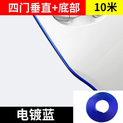 10 meters loading door anti-scratch | Qapı və bamper qoruyucu zolaqlar - blue-10-meters
