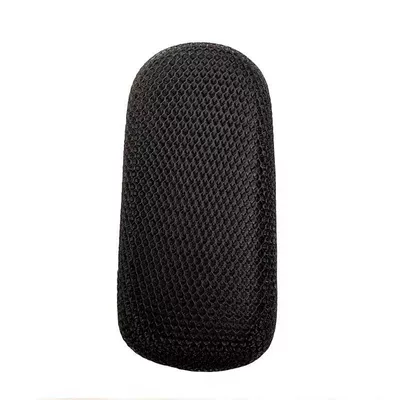 Electric car cushion: Waterproof Seat Cushion Cover New National Standard - black-mesh-rear-seat