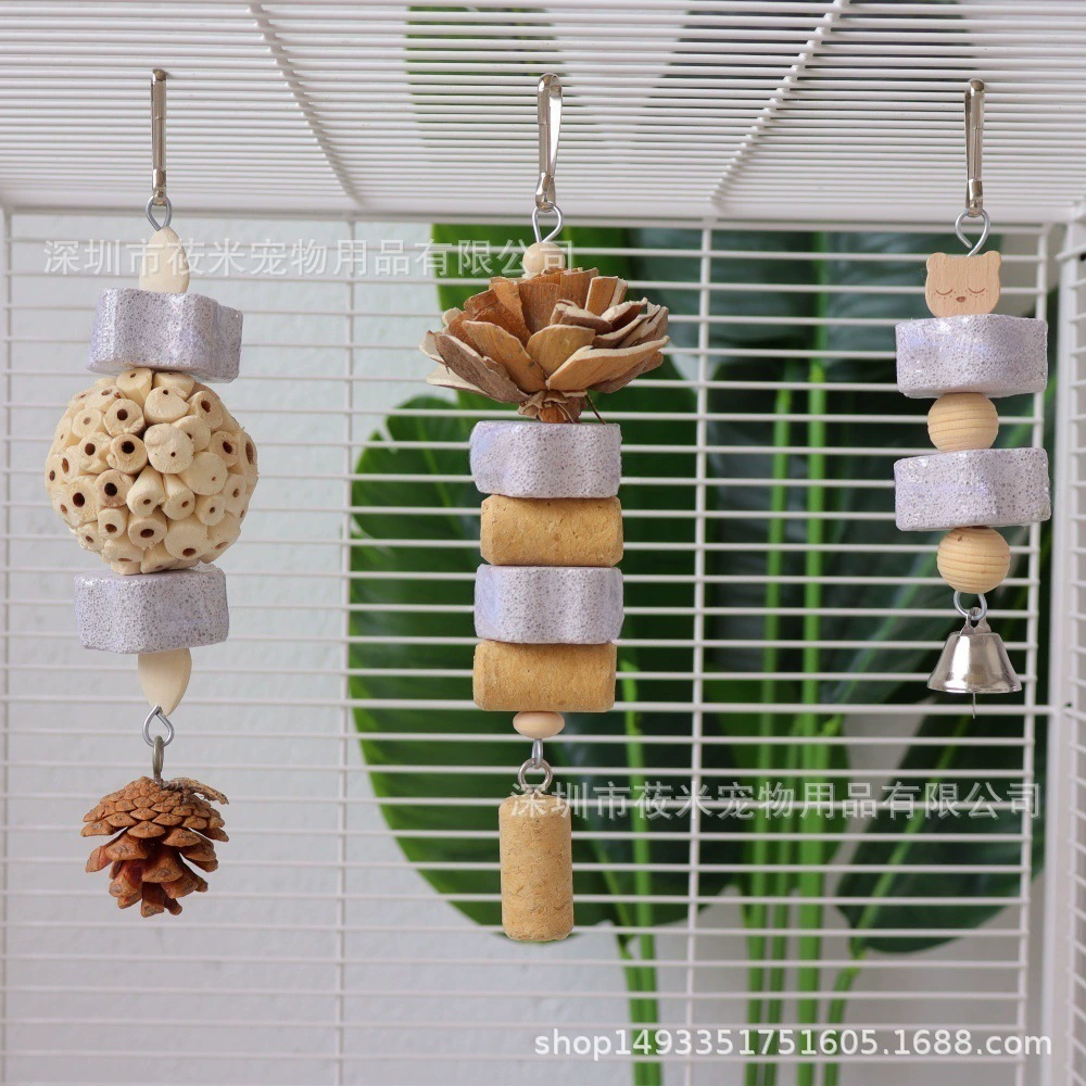 Камень для прорезывания зубов у кореллы, специальная добавка кальция, микроэлемент Tongcao, жевательные и игровые принадлежности для птиц, оптовая продажа