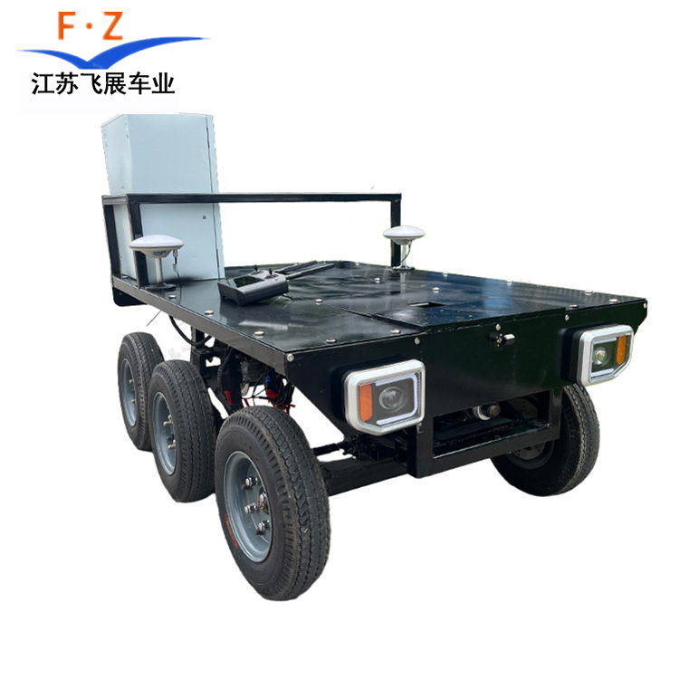 Six-Wheel Off-Road Rtk Path Planning Automatic Cruise Control Obstacle Avoidance Image Transmission Can Protocol Autonomous Driving Line-Controlled Chassis Six-Wheel Off-Road Rtk Path Planning Automatic Cruise Control Obstacle Avoidance Image Transmission Can Protocol Autonomous Driving Line-Controlled Chassis