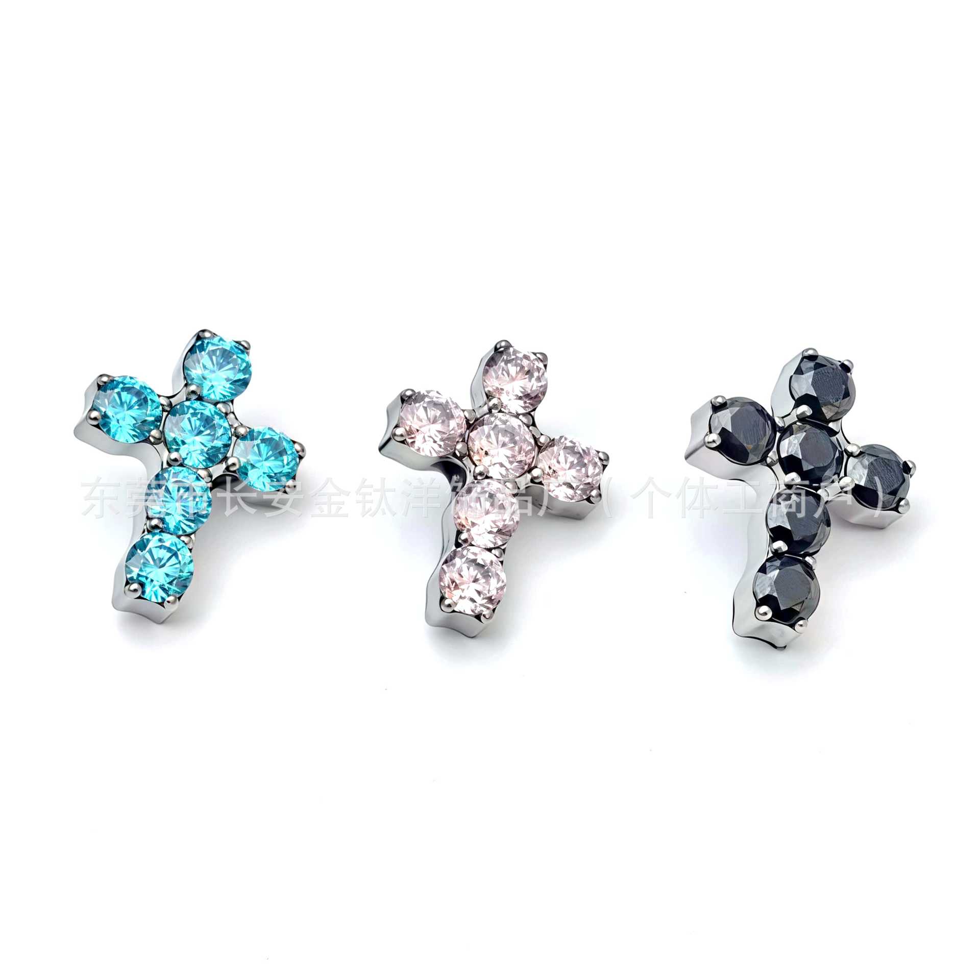 Labret piercing jewelry detail image