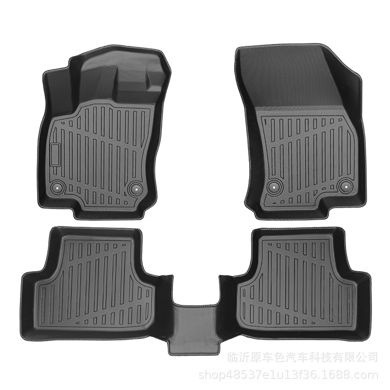 Europa para el asiento Ateca2016 - 2024 combustible 3D todo el tiempo material TPE cojín de piso para automóviles