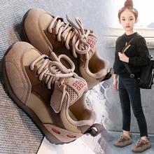 童鞋女童秋季2025新款儿童软底公主运动阿甘鞋大童时尚防滑跑步鞋