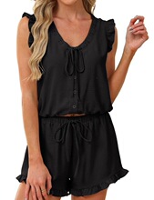 P 66400 Lace Trim Vest and Shorts Set ���Ķ̿���װ �羳