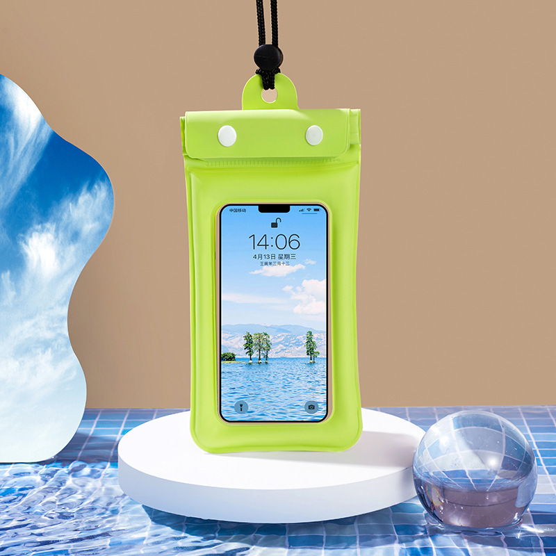 ダイビングハイキング乗馬ラフティングインフレータブル携帯電話防水バッグ pvc 防水透明エアバッグ携帯電話防水保護バッグ|undefined