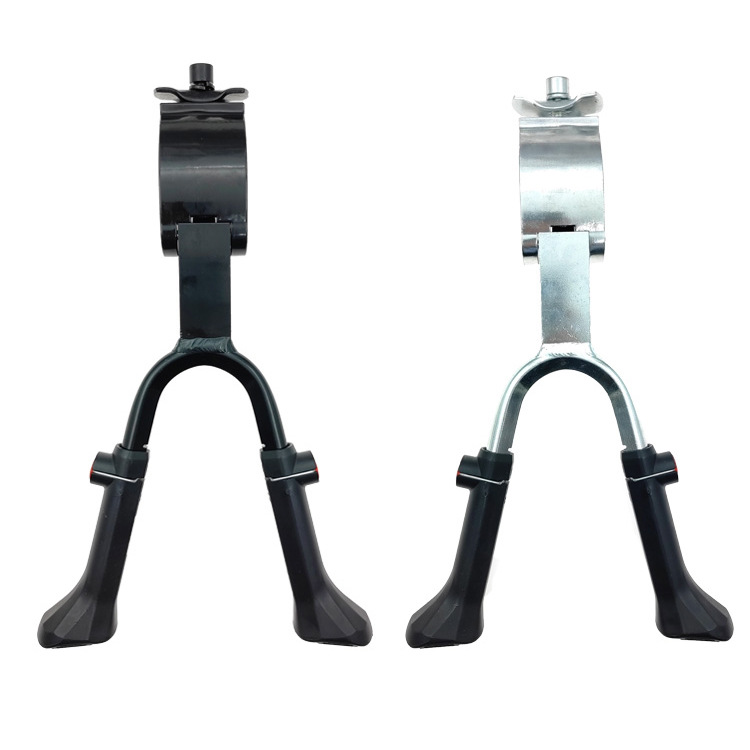 自行车脚撑儿童山地单车中撑站脚公路折叠支脚车梯子支撑停车支架