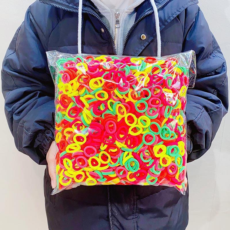 子供のゴムの頭飾りの赤ちゃんの髪輪は小さい皮筋のタオルの輪を刺して髪を傷つけません。|undefined