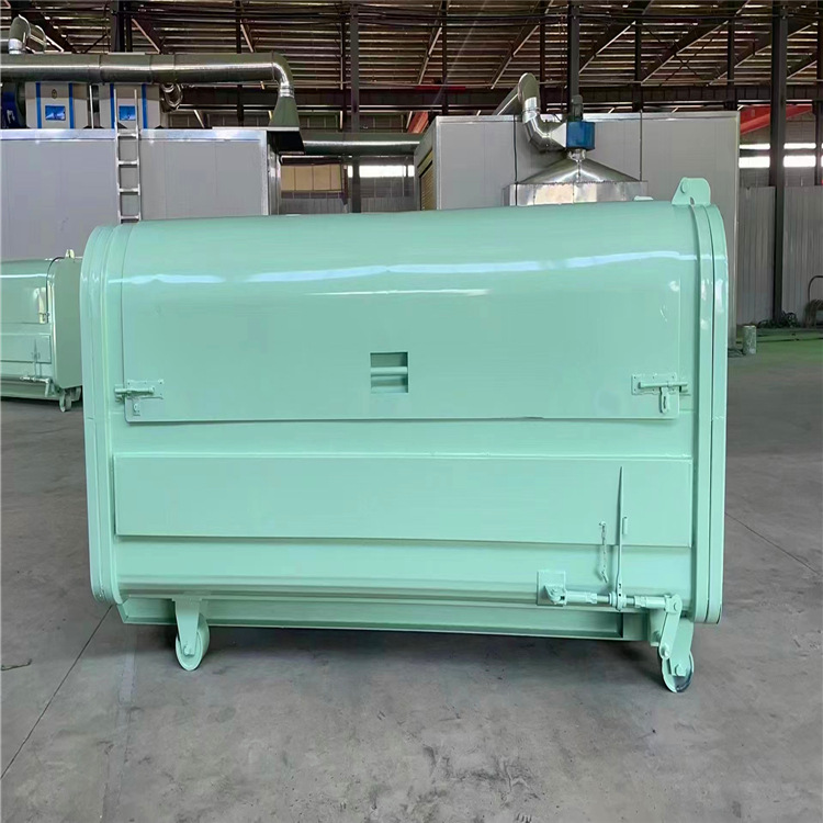 3方大垃圾桶厂家户外环卫大型20立方挂车式垃圾箱 垃圾箱现货直销