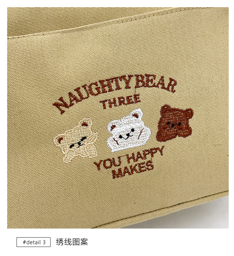New wholesale fashionable and high-quality canvas handbag, simple and portable, easy to carry for going out, versatile lunch box and bento bag undefined