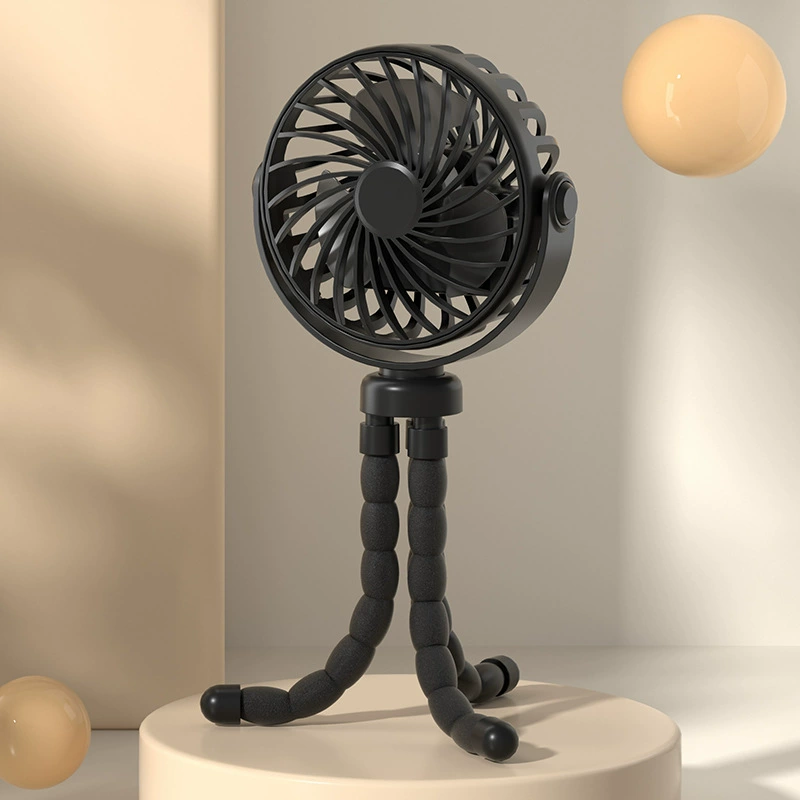 Handheld folding fan FLYHSO USB rechargeable, portable 3-mode, multiple colors