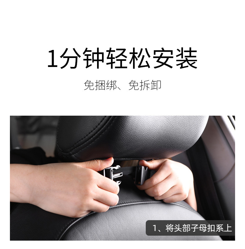 Car Storage Bag, Thickened Oxford Cloth, Foldable Flat Storage Box, Car Storage Bag, Car Seat Back Anti-Kick Pad