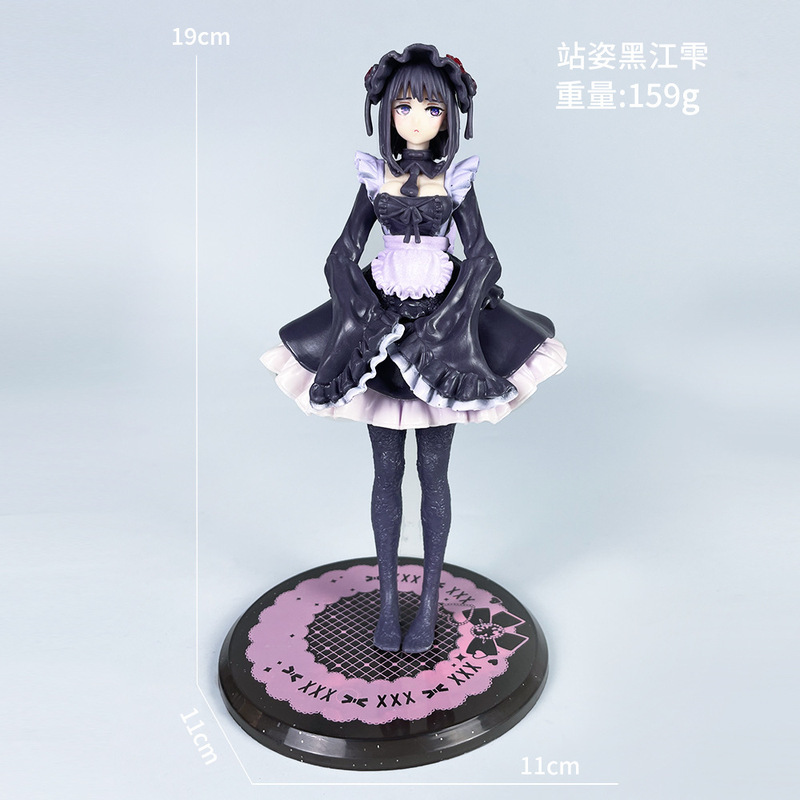 初音未来手办动漫水冰月美少女蕾姆花嫁穹妹二次元公仔模型摆件批|undefined