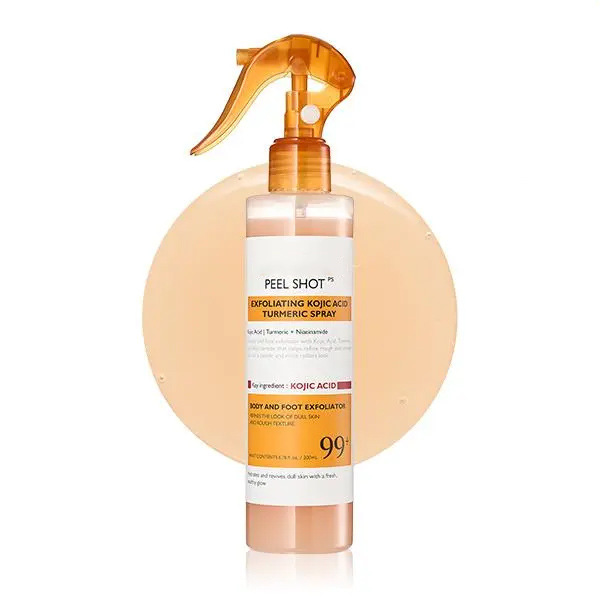 跨境Peel Shot Keratin Care Kojic Acid Turmeric Spray姜黄喷雾|undefined