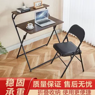 简易电脑桌可折叠书桌出租屋小户型床边桌电脑桌简约家用学习桌子