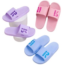 防滑拖鞋女厂家批发夏天居家软底pvc凉拖家用厚底外出洗澡拖鞋