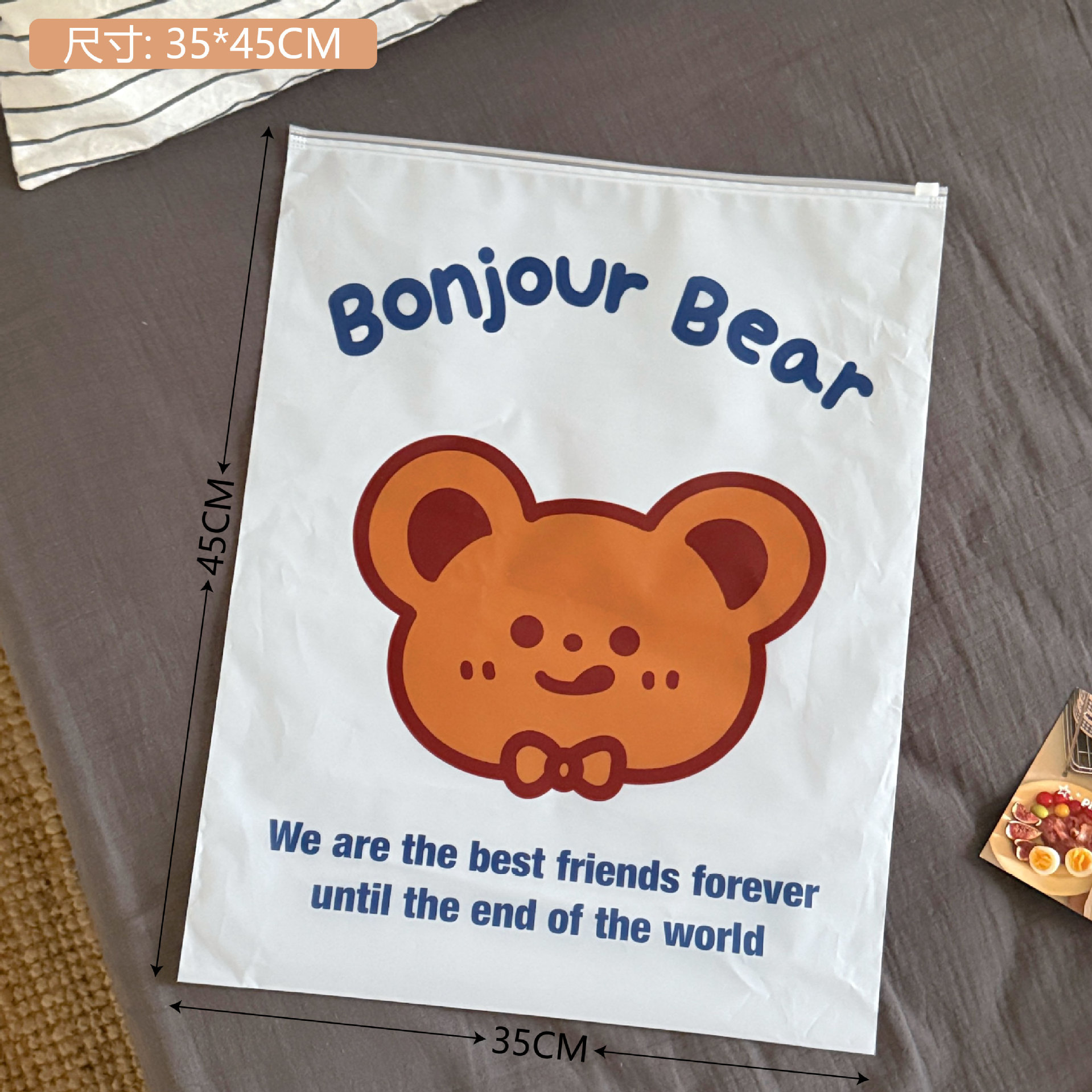 Bolsa de almacenamiento de viaje ropa sellada bolsa de ropa transparente bolsa organizadora pendiente clasificación de equipaje artículos pequeños portátil