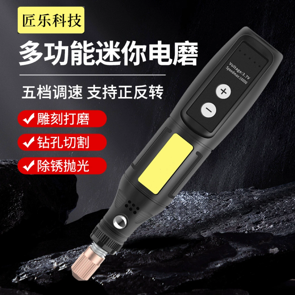 Мини радио точильная ручка DIY гравировка нефрит резьба по дереву полировка инструмент портативный электрический шлифовальный станок оптом