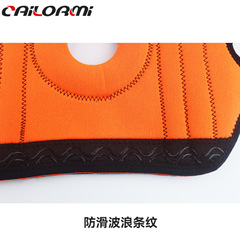 Meniscus Sports Knee Guard Silicone Shock Absorption Stable Patella Knee Support Strip Velcro Adjustable Comfortable Breathable 