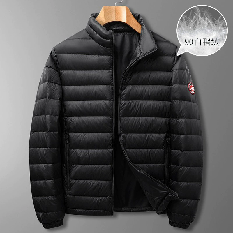 Fat Brother 2021 осенне-зимний новый мужской легкий пуховик больших размеров с воротником-стойкой, мужской пуховик