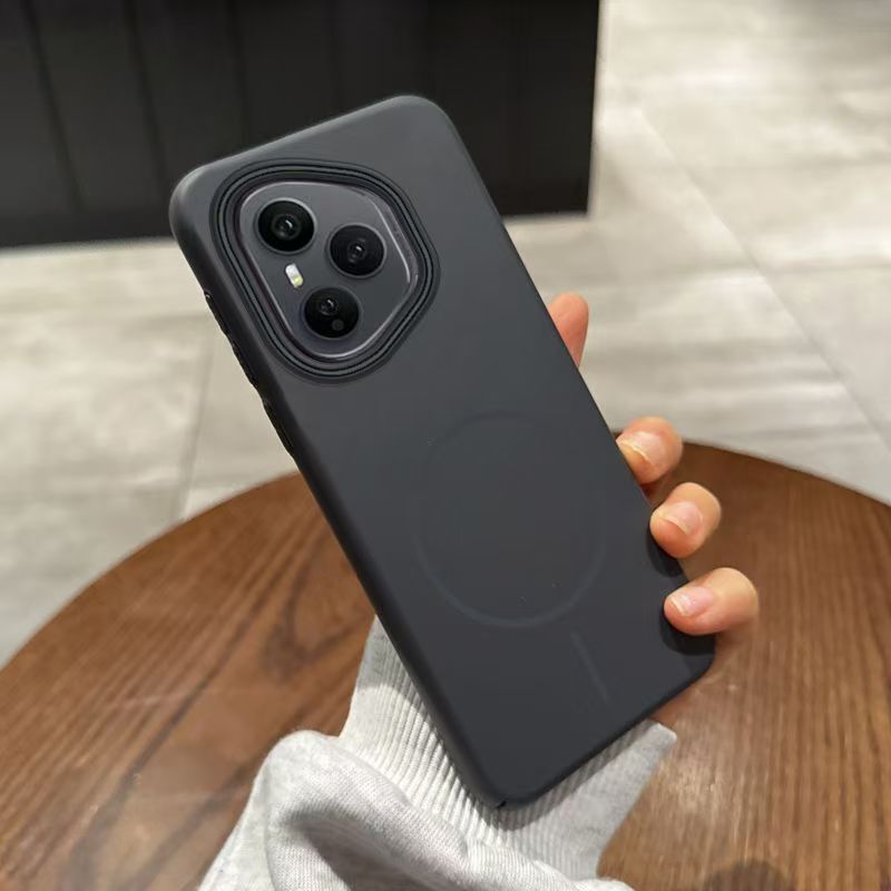 Honor 400pro 超薄型磁気電話ケース nova14 肌の感触つや消し保護ケース p80 通気性と放熱に適しています。|undefined