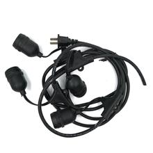 優惠供應5米10燈歐規E27戶外防水燈串線 種植補光燈頭線 低壓燈線