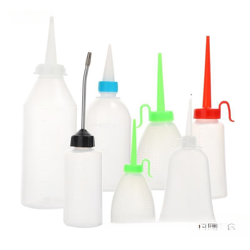 缝纫机油壶 铁嘴油壶 塑料小号空油壶 平车家用大号加油壶麦太保