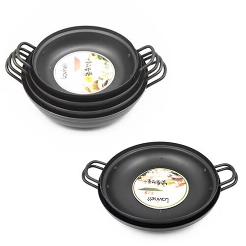 Korean hard aluminum alloy seafood pot army pot rice cake hot pot Korean spicy soup pot gas stove open flame potato pot