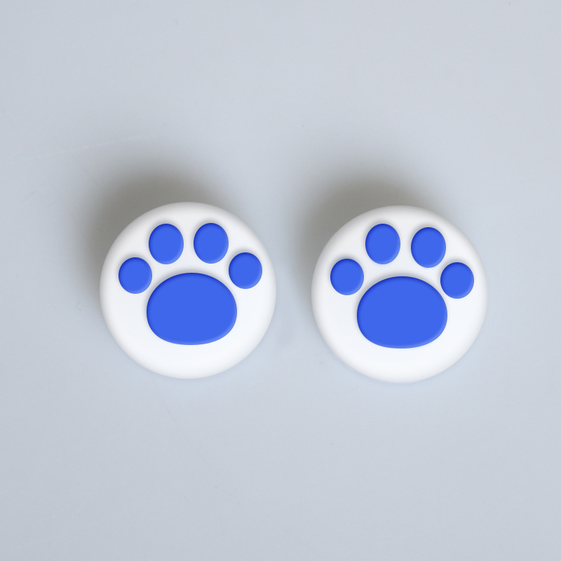 Joycon Rocker Cap interruptor garra de gato tapa de la manija izquierda y derecha Lite garra de gato de silicona protector Rocker cap