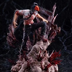 原点供給 電動のこぎり人間 電動悪魔ハンター ポチタ シーン 二次元アニメモデル リビングルーム飾り