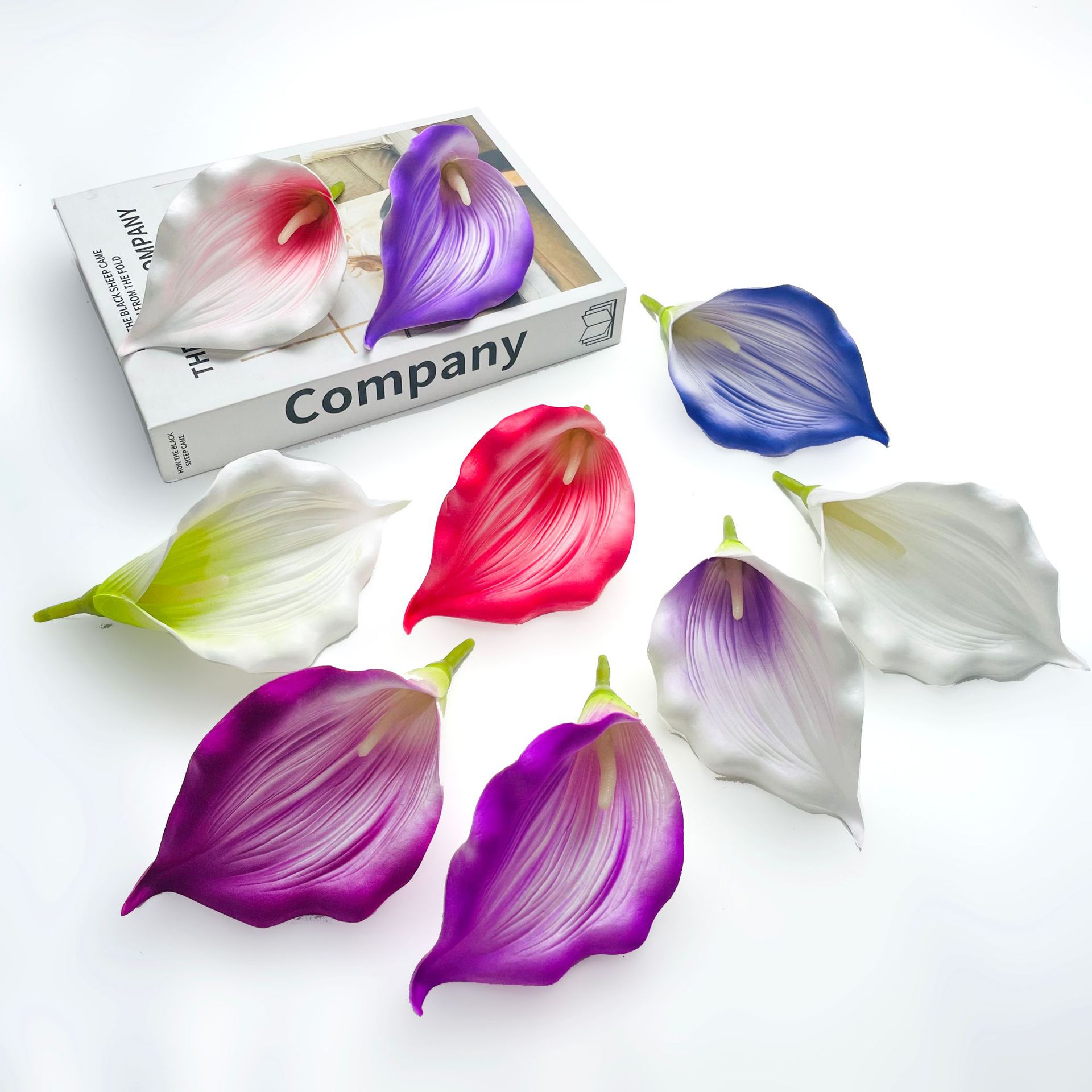 Simulación de flores Eva Horseshoe Flower Wedding Decoration New Photography Props China Fake Flores Diseño de pegamento blando