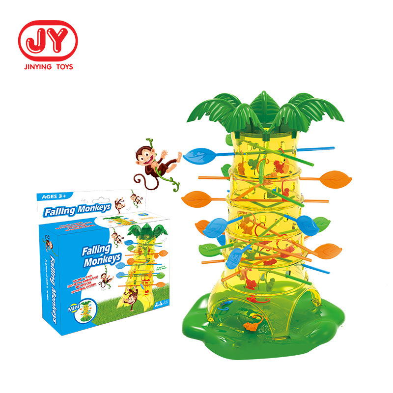 Niños Flip mono escalada árbol mono cayendo abajo juego de escritorio padre-hijo diversión interactiva estudiante ocio juguetes creativos