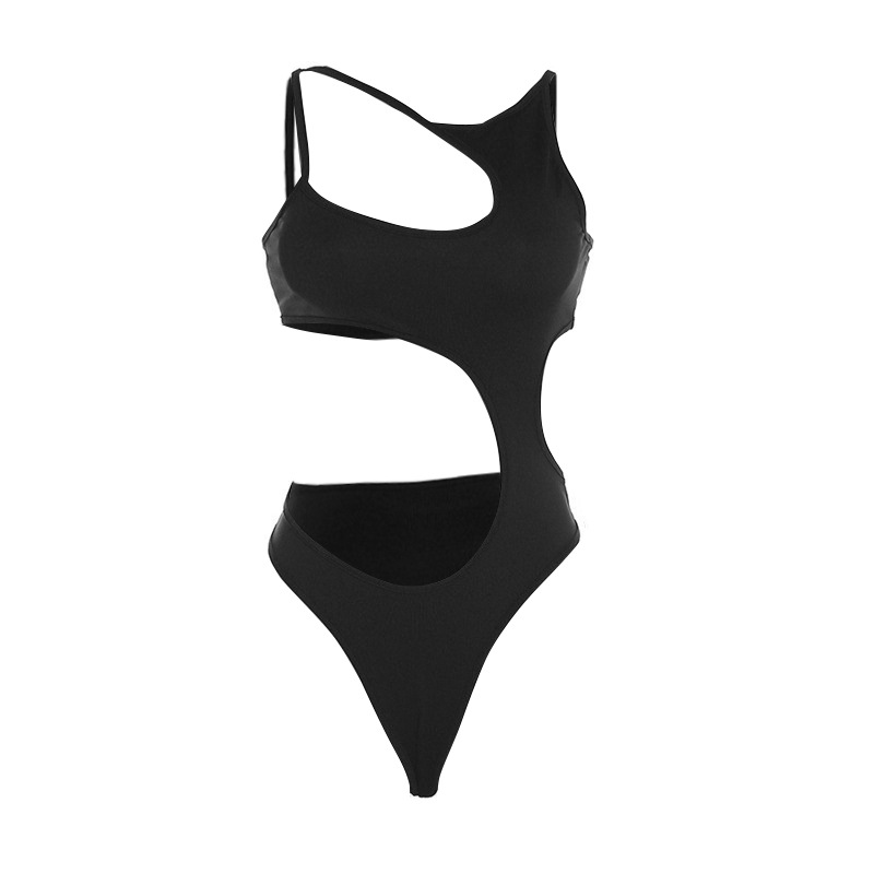 Sexy Sports Back Tight Cropped Outfit Solid Color Sexy Figure Flattering Jumpsuit 8 Sexy Sports Back Tight Cropped Outfit Solid Color Sexy Figure Flattering Jumpsuit