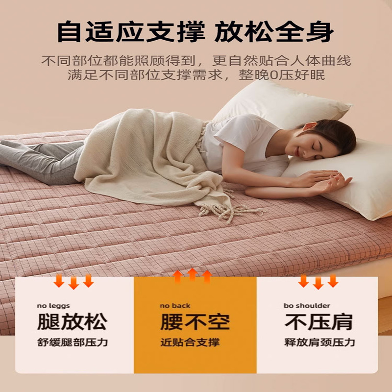 綿マットレスクッション家庭用寝室畳学生寮シングルベッドマットレス底レンタルマット