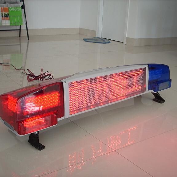 长排驾校led车顶灯考试车顶灯清障车长卫视红蓝黄白显示屏警示灯