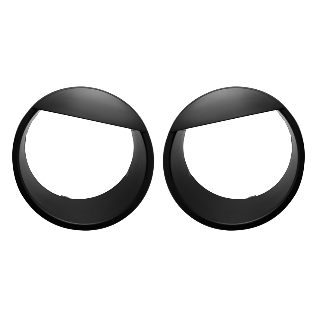 Suitable for 2007-2017 Jeep Wrangler Bird Shape Black Eyebrow Modification Factory Wholesale