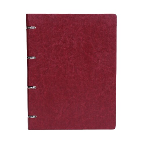 a4 note stationery account book imitation leather creative note printing logo homework notebook Italian loose-leaf notebook book