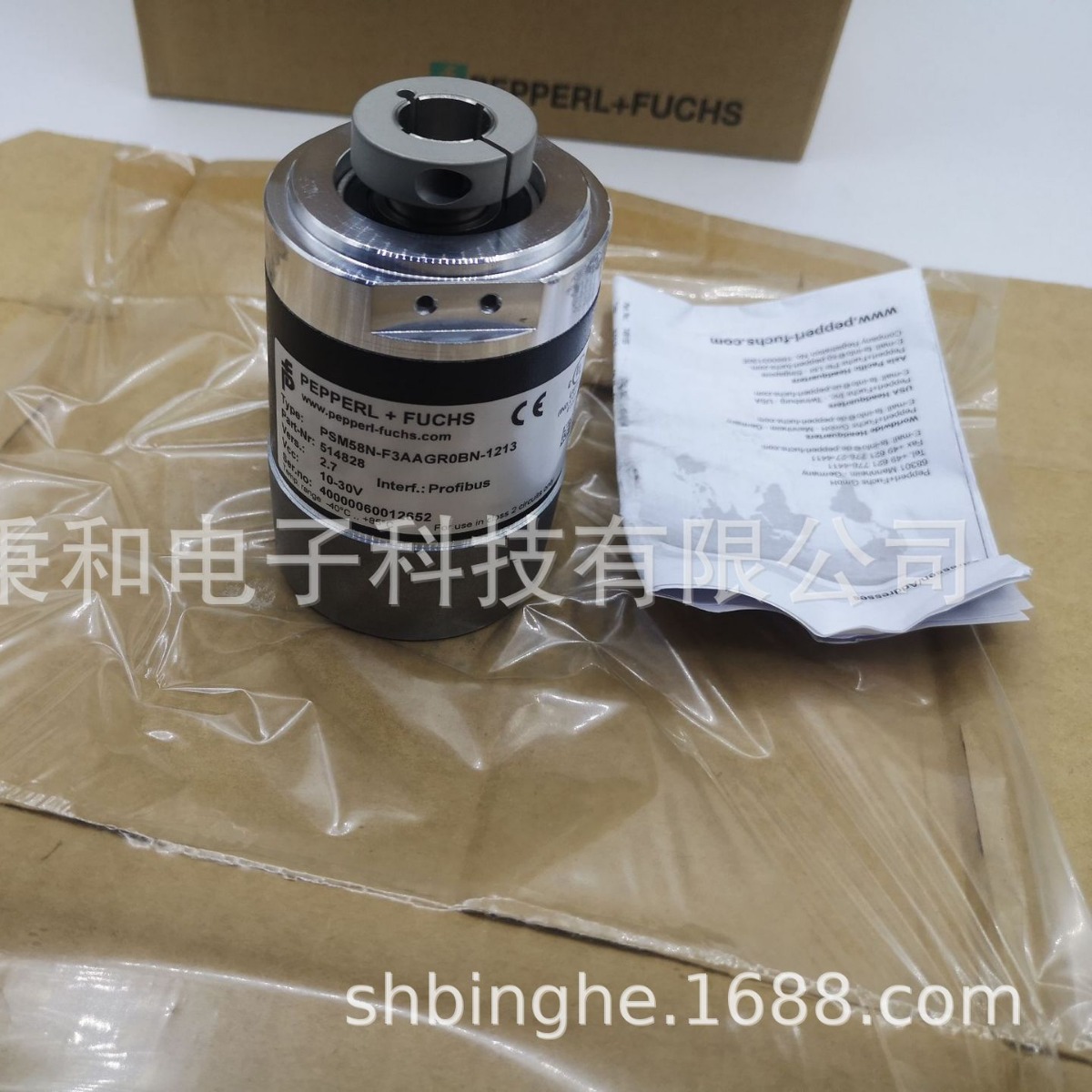 全新现货RVI58N-011K1A61N-01024 P+F 旋转编码器外径58mm1024线