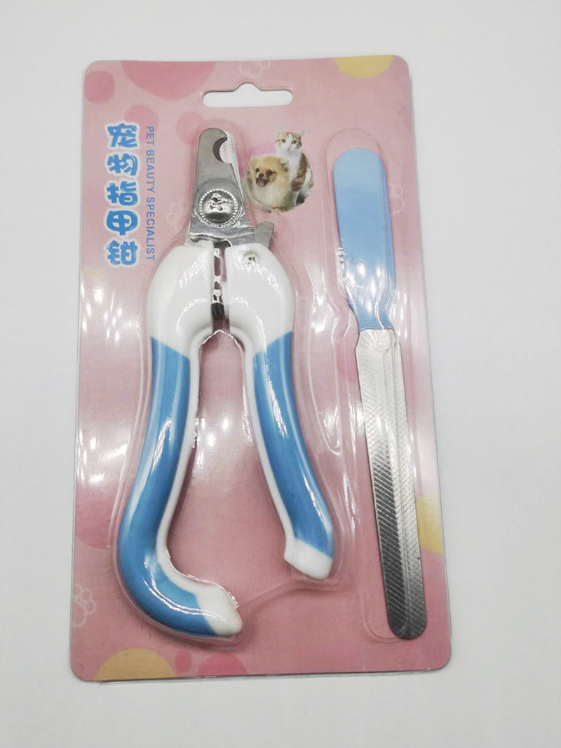 PET uñas tijeras gato perro Acero inoxidable uñas cortadoras belleza herramienta uñas Clippers mascotas suministros al por mayor