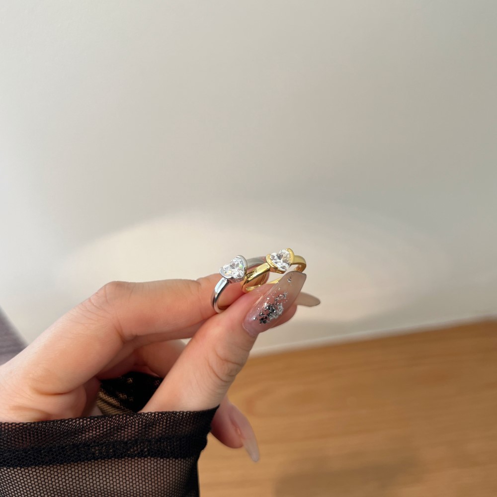2g Weight Zircon Inlay Material Rings Classification 5, 9 Ring Size Holiday, Daily Occasion 925 Sterling Silver Material Geometric Pattern 2025 Spring and Summer Season Women's Gender Elegant, Simple Style Style 925 Sterling Silver Zircon Geometric Rings 925 Sterling Silver Rings 8
