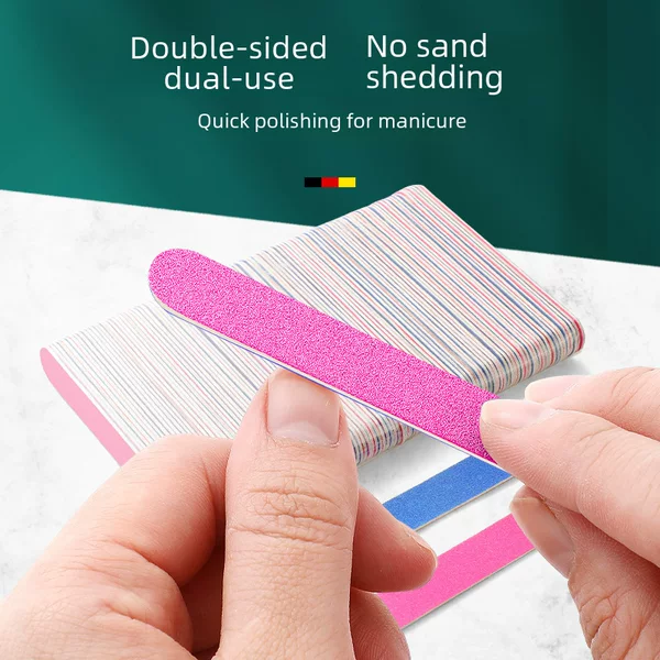 Source Factory Manicure File Nail File Wood Chip File Manicure Type Polishing Nail Surface Sanding Strip Manicure Tool