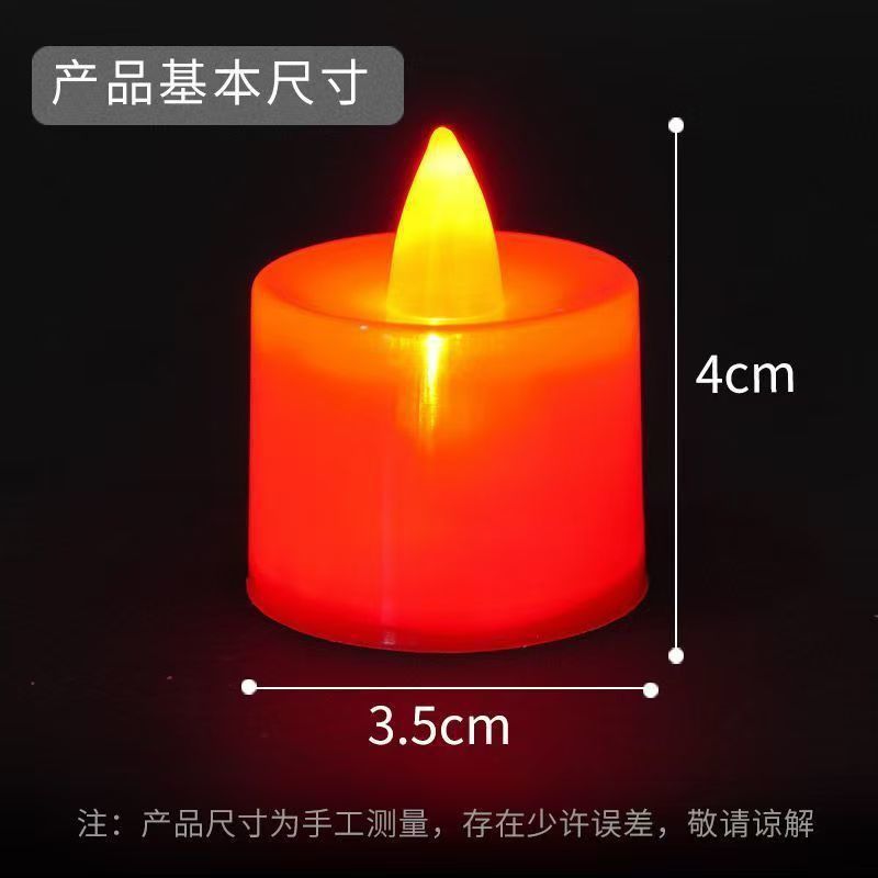 Simulación de vela vela electrónica fábrica de venta directa del primer mes 15 entrega de lámparas disponibles al por mayor oración lámparas de bendición lámparas claras transfronterizas
