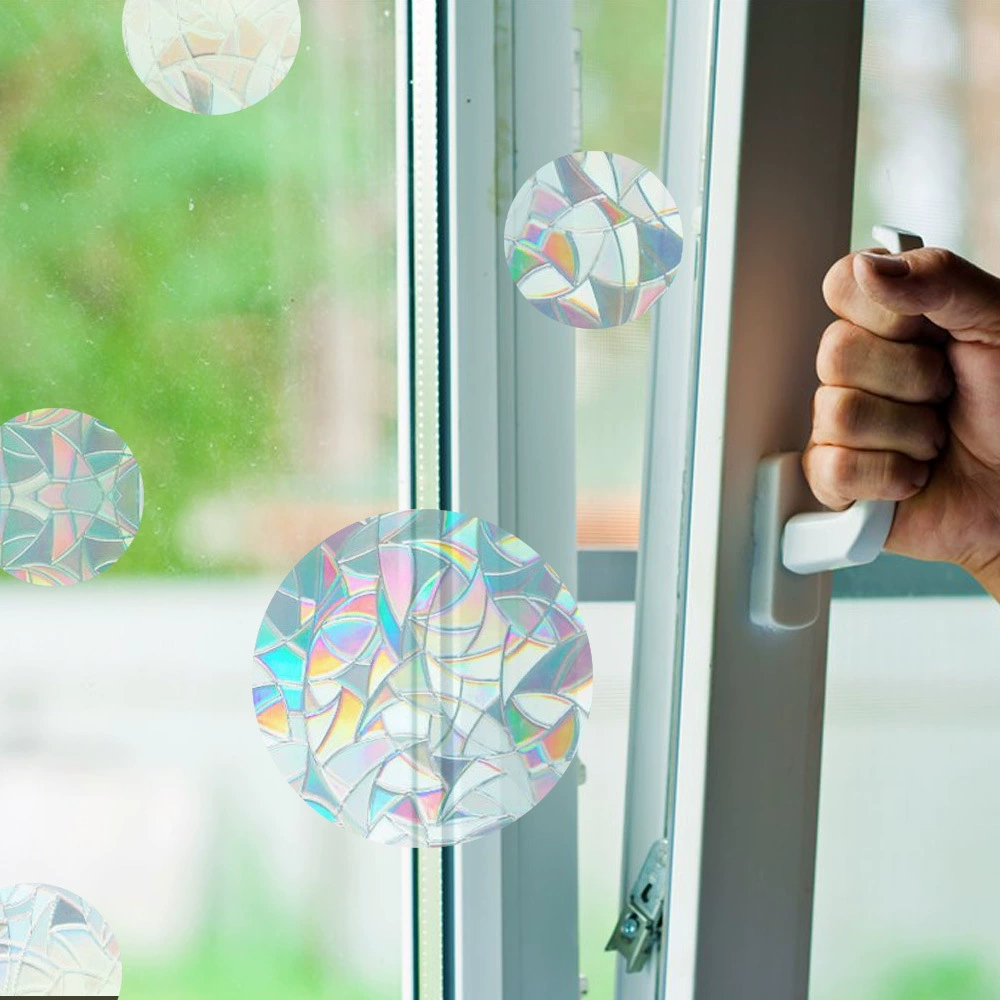 Rainbow electric glass prism, window stickers PVC, Amazon