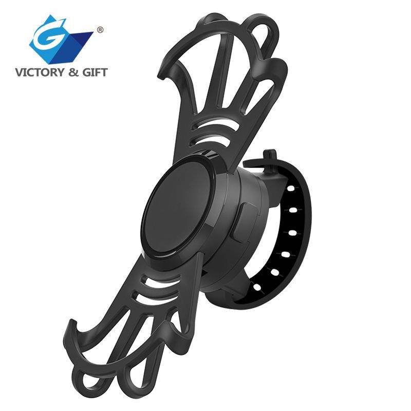 Bicycle Phone Holder Silicone Strap Cycling Equipment Electric Motorcycle Universal Navigation Phone Holder Portable