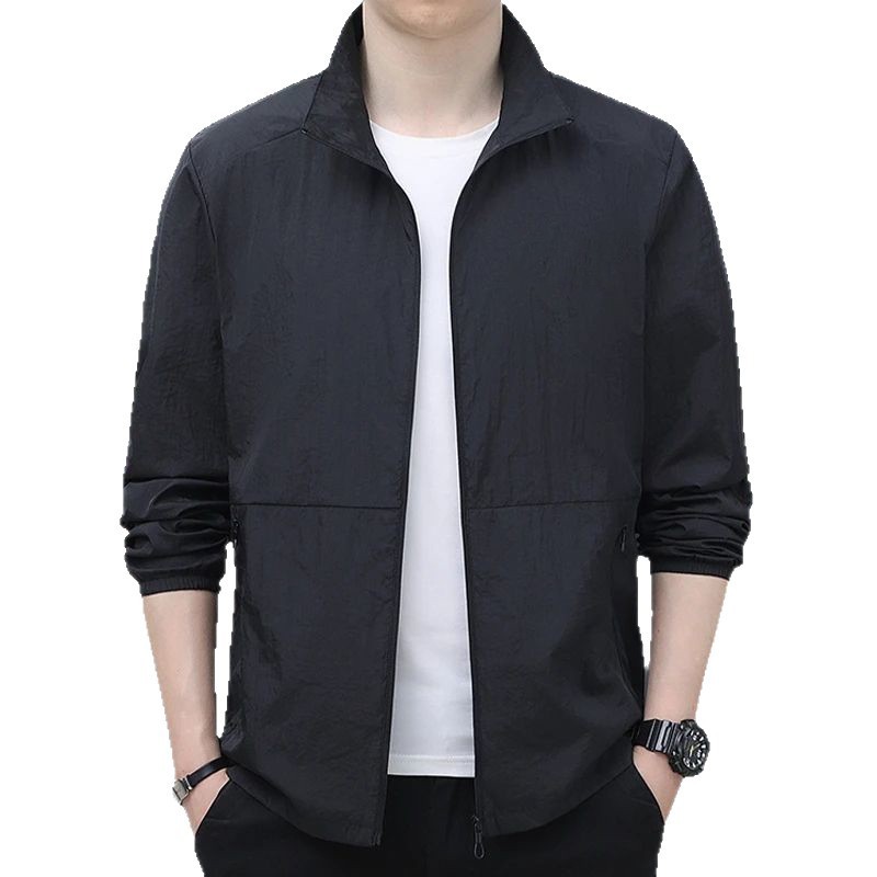 2025夏の新型日焼け止め服男性用アウトドア紫外線防止釣りカジュアル日焼け止め服男性用皮膚服男性用|undefined
