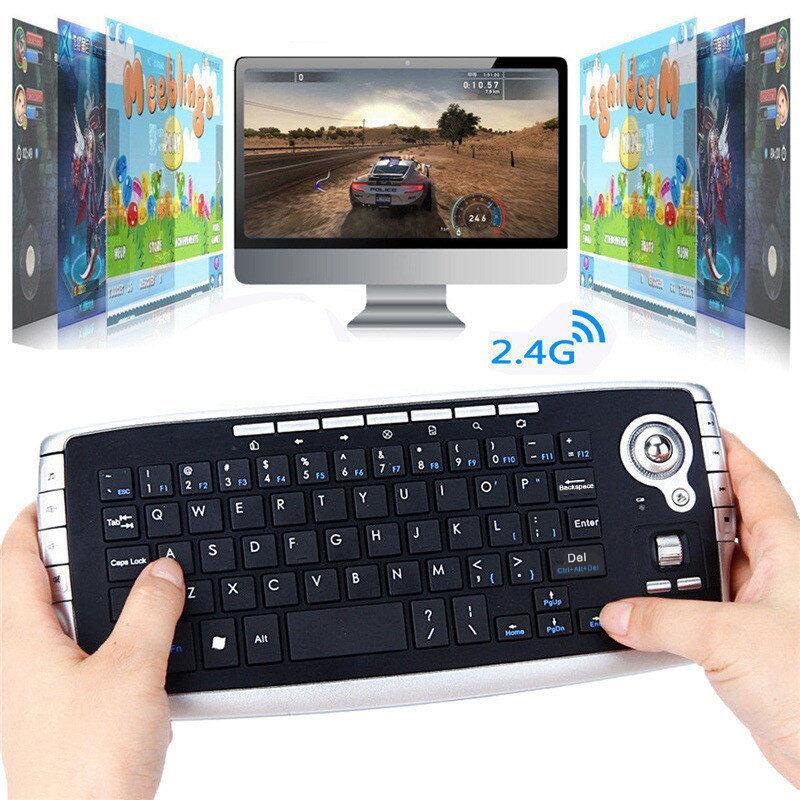 Cross-Border Air Mouse Wireless Trackball Keyboard Mini 2.4g Keyboard and Mouse Combo Set in Stock Cross-Border Air Mouse Wireless Trackball Keyboard Mini 2.4g Keyboard and Mouse Combo Set in Stock